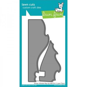 Lawn Fawn Cuts Custom Craft Die, Ocen Hillside Pop-Up Add on